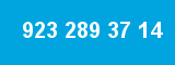 923 289 37 14 923 289 37 14